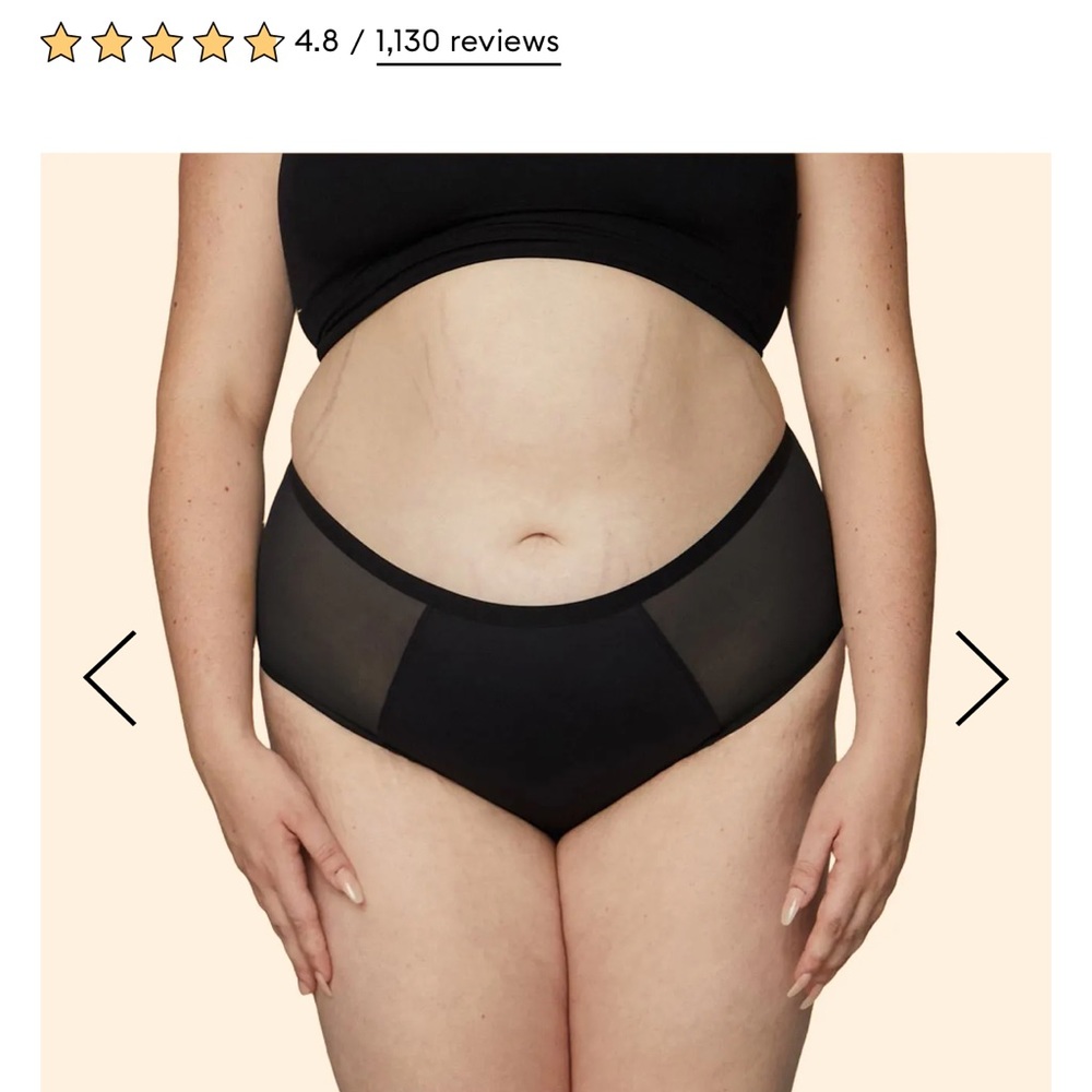 NWT Thinx Hi Waist Underwear